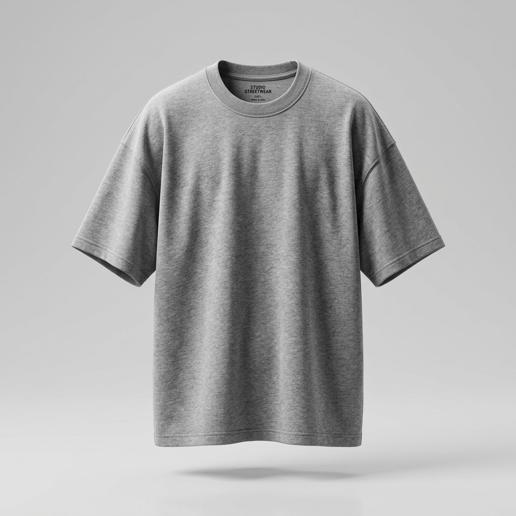 Oversize Tee - Heather Gray - Oversize T-Shirt by Neuf & Co.